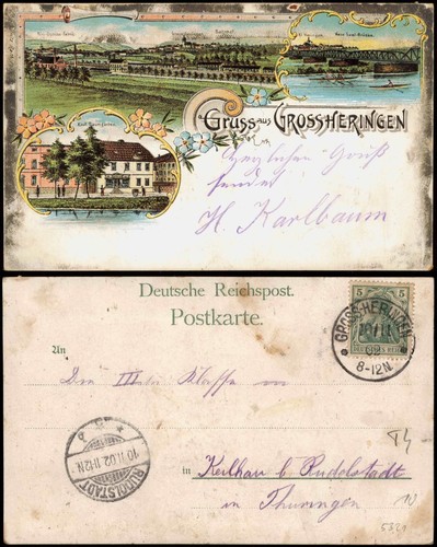 Litho großheringen b - ak,