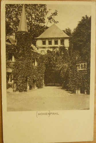 Schloß hohenpähl 1923 - hohenpähl,